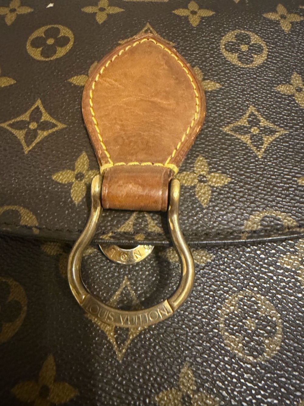 💯AUTHENTIC Louis Vuitton Monogram Saint Cloud Cross Bag - Picture 5 of 16
